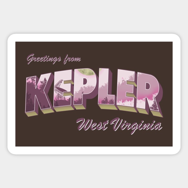 Keep Kepler Weird Sticker by HeroInstitute